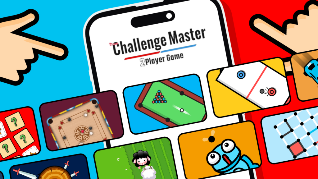 Check out our new mobile game Challenge Master 2 Player Game.