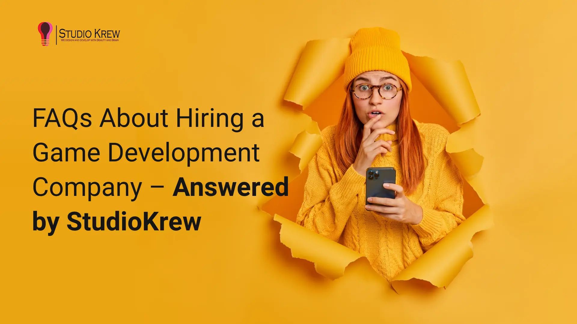 FAQs About Hiring a Game Development Company – Answered by StudioKrew