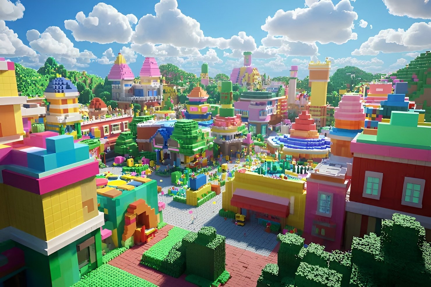 Roblox game environment