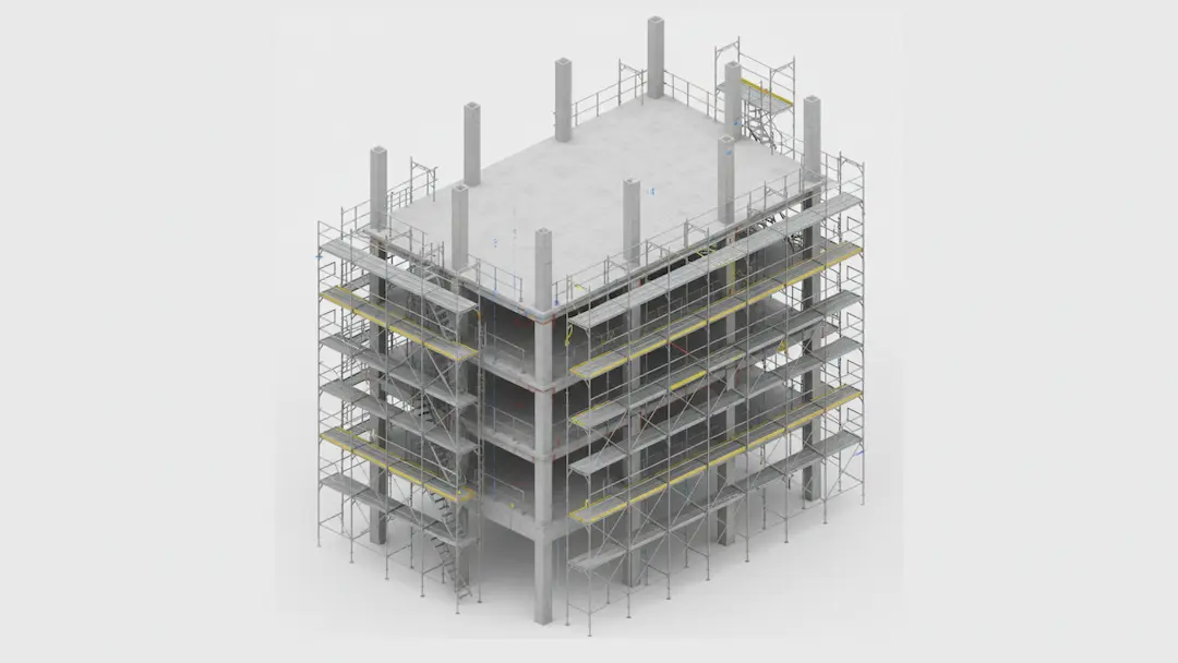 REVIT BIM Automation Tool for scaffolding layouts by StudioKrew