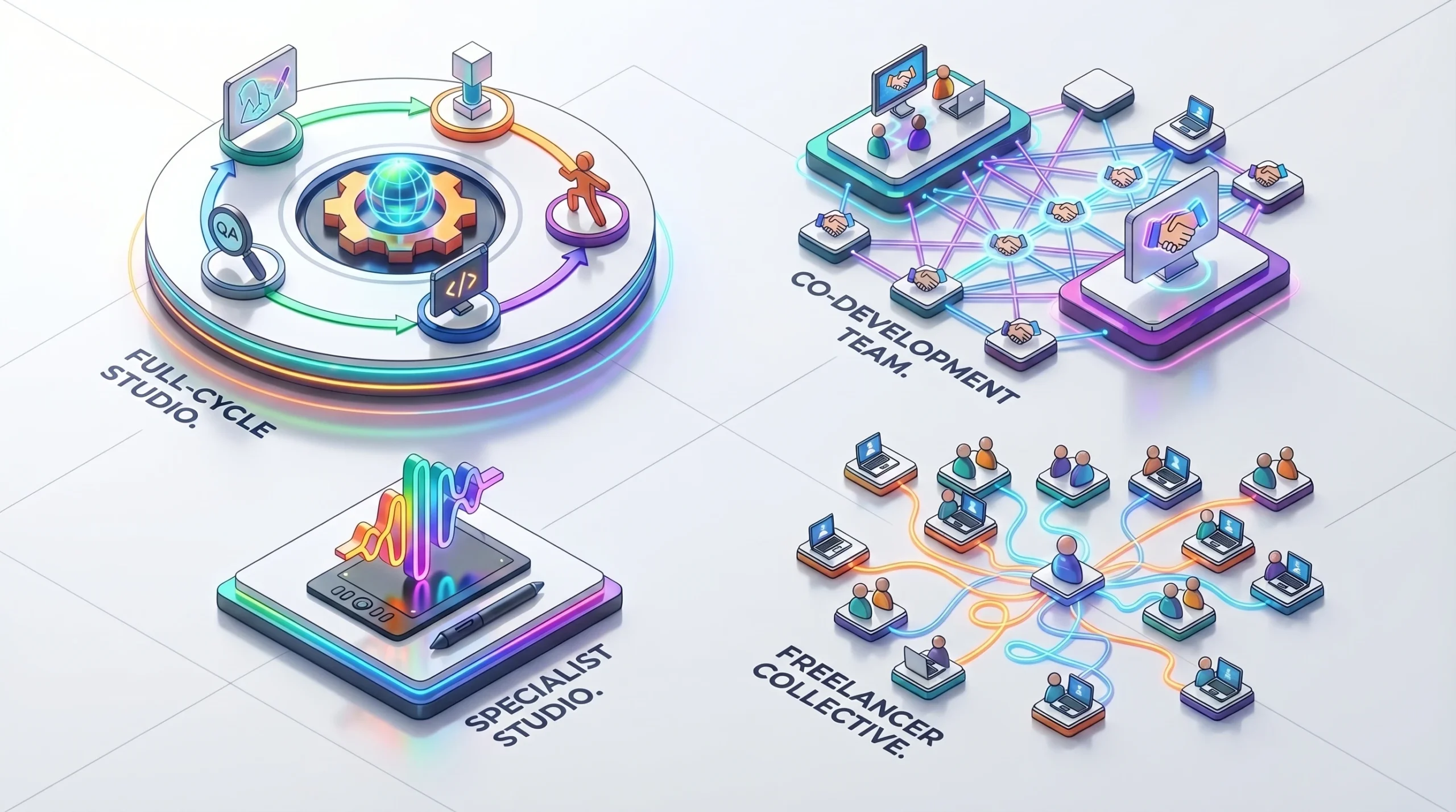 Types of Game Development Companies