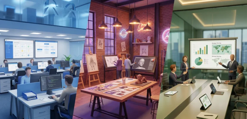 Game development company vs game development studio vs game development agency explained