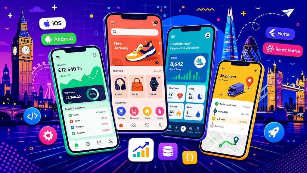 Comparison Table: Top Mobile App Development Companies in London